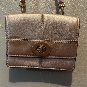 Vintage Coach Leather Cross Body bag